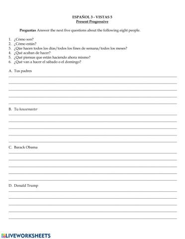 Presente progresivo-practica2