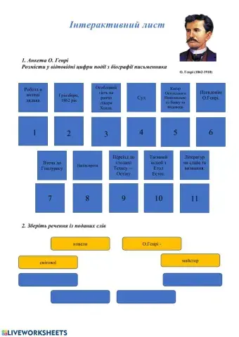 О.Генрі біографія