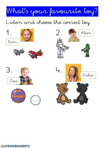 What's your favourite toy?