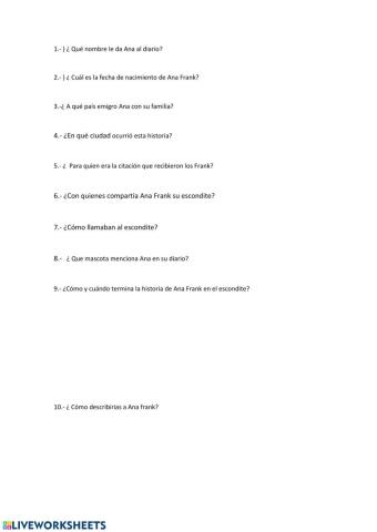 Diario de Ana Frank