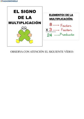 Multiplicación