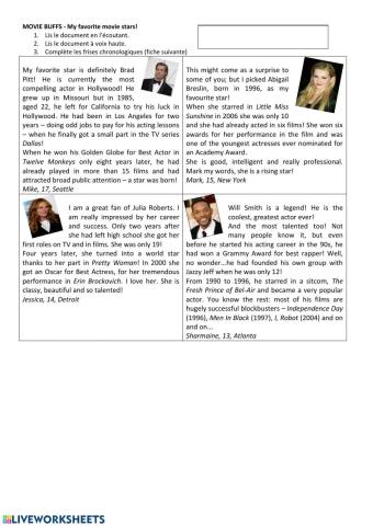 Movie buffs - article