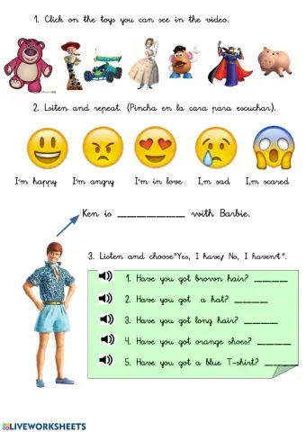 Lietsning Toy Stoy 3 Ken meet Barbie