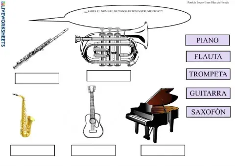Reconocer Instrumento