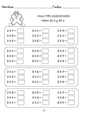 Multiplicaciones