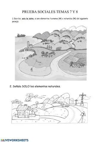 Prueba sociales tema 7 y 8