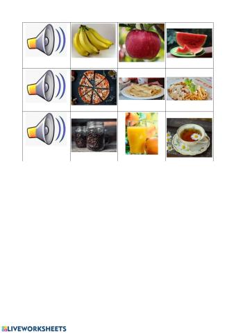 Food - listening