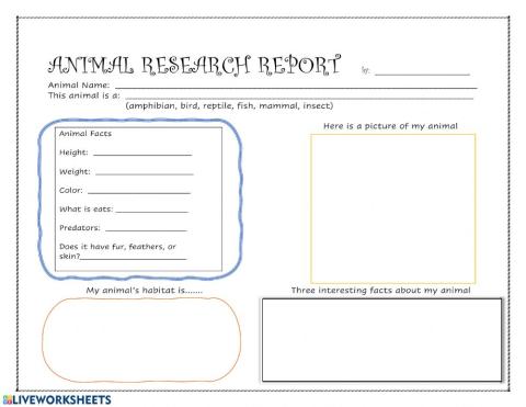 Animal Research Paper