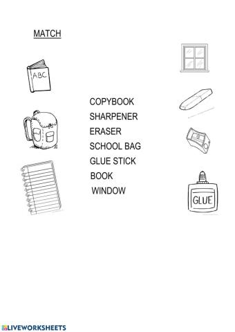 School objects