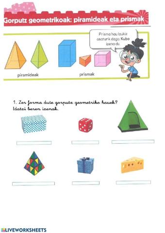 Gorputz geometrikoak