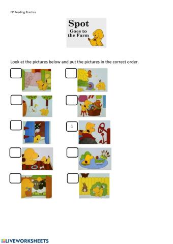 Spot goes to the farm