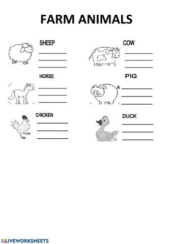 Farm animals