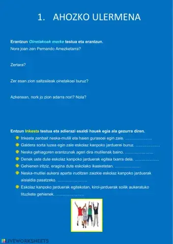 Ahozkoa:1