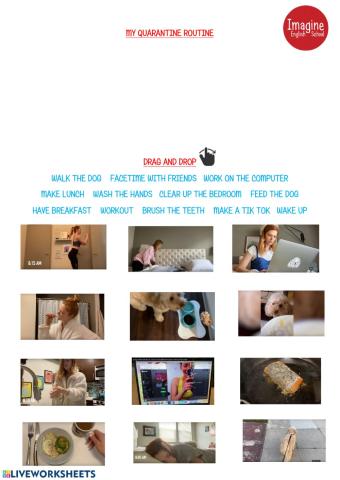 My quarantine routine