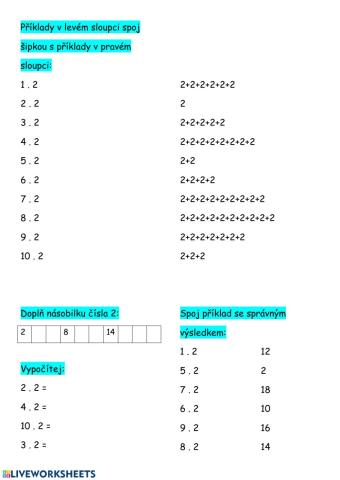 Nasobilka 2 procvicovani