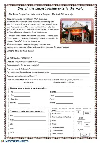 One of the biggest restaurant in the world