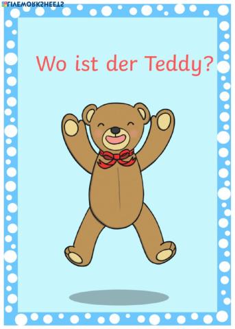 Wo ist der Teddy?