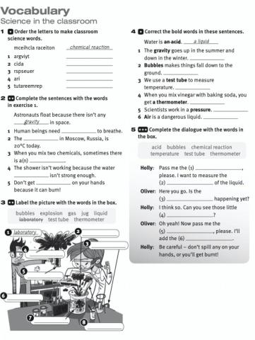 Vocabulary: science 2