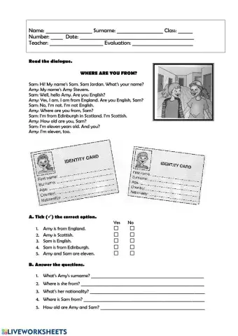 Countries and nationalities