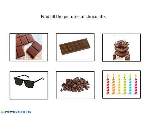 Select chocolate.