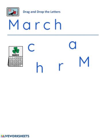 Month . March
