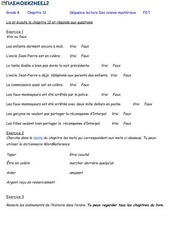 Chapitre 12 Des Voisins Mystérieux