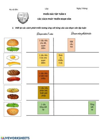Tuần 9, PBT số 1