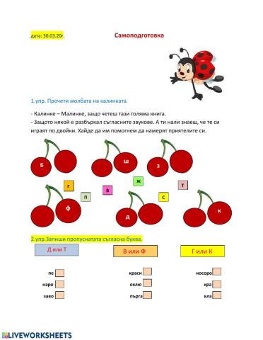 Самоподготовка БЕЛ