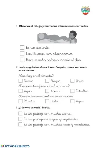 Ficha desierto-Oasis