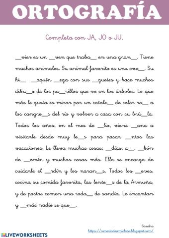 Ortografía