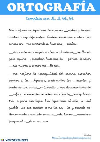 Ortografía