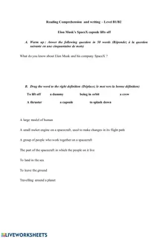 SpaceX Capsule Lifts Off