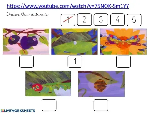 The very hungry caterpillar