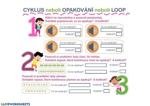 Cyklus - Loop