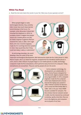 Grade 10 Theme 8 Digital Era SB Pages 111-112