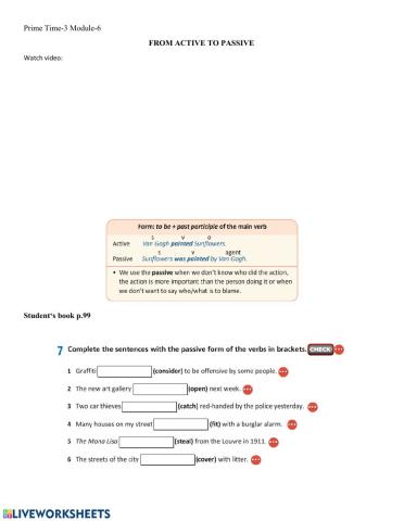Prime Time - 3 Module-3