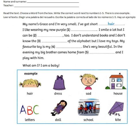 Reading comprehension