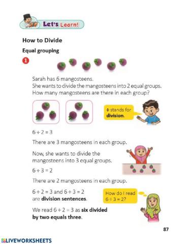 How To Divide