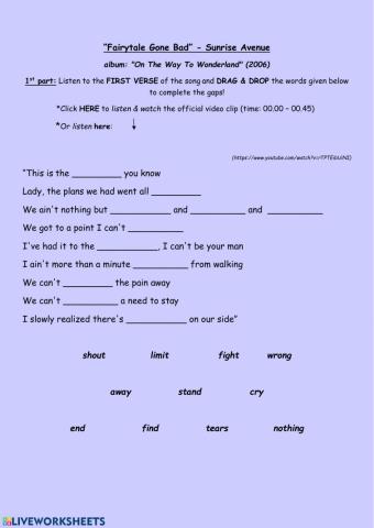 Listening through Songs