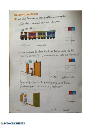 Matemáticas 1º de primaria