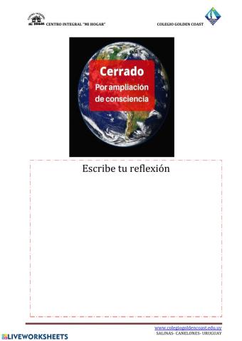 Frase para reflexionar