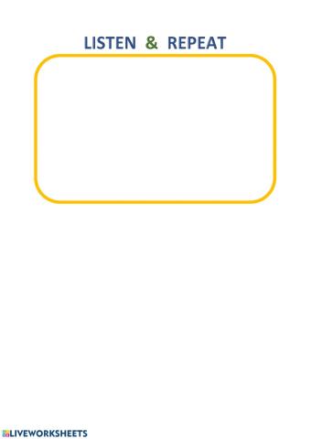 LIFE AT HOME vocabulary