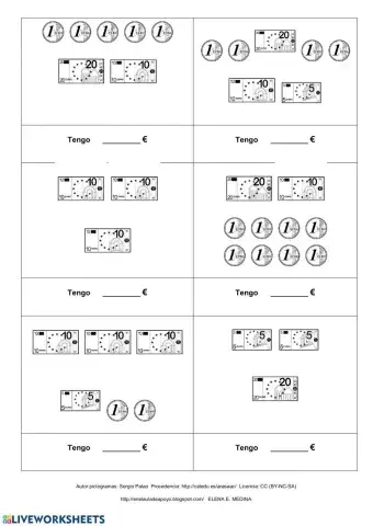 Monedas y billetes 2
