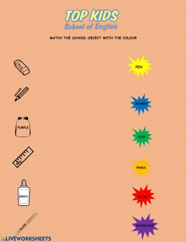 Join school objects + colours