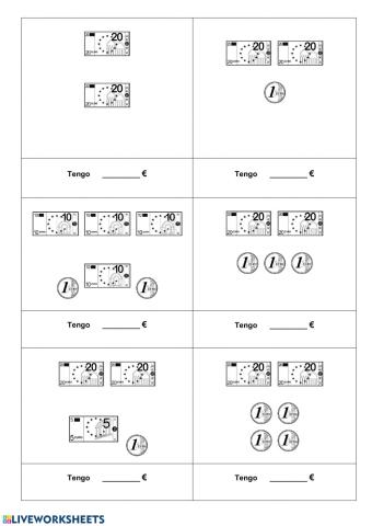 Monedas y billetes 3