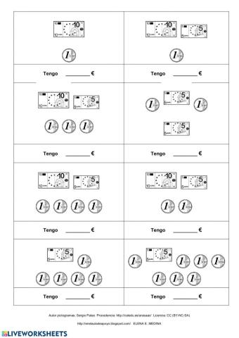 Monedas y billetes 5