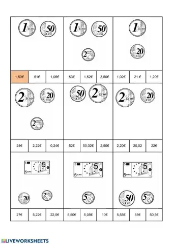 Monedas y billetes 9