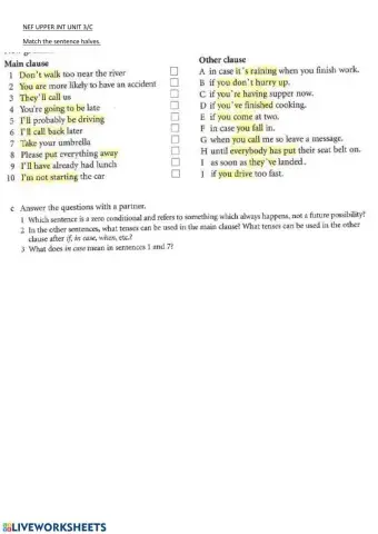 Nef upper future time clauses