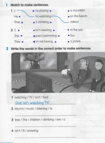 Present Continuous Elementary