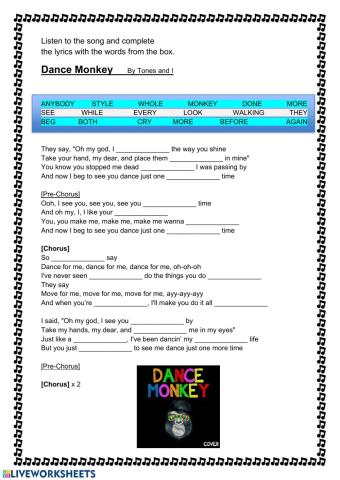 DANCE MONKEY